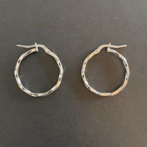 Opulenza Twist Hoop Earrings